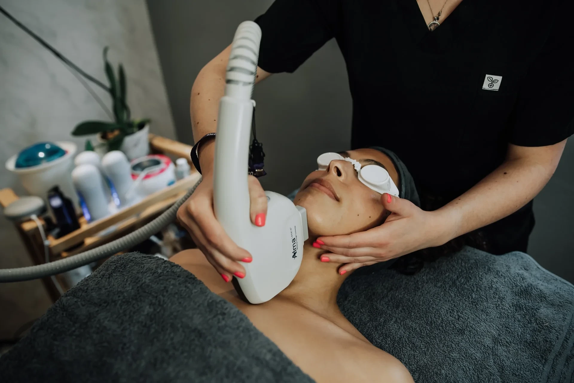 Laser hair removal treatment